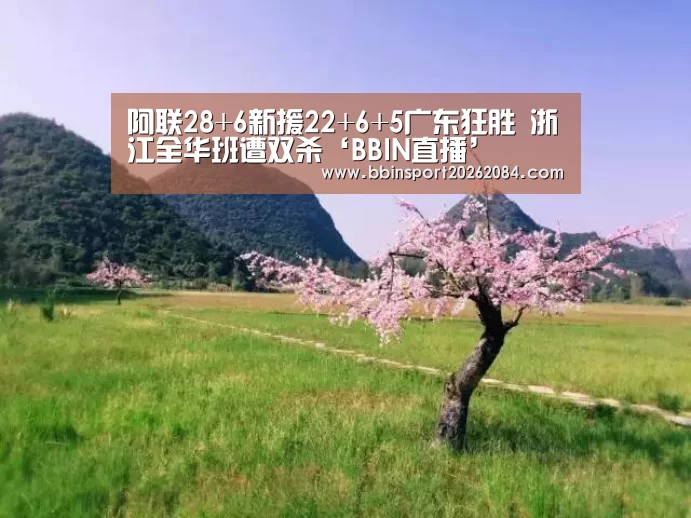 阿联28+6新援22+6+5广东狂胜 浙江全华班遭双杀‘BBIN直播’(图2) BBIN直播